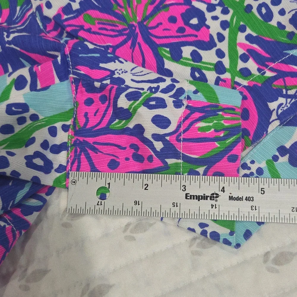 🌺Lilly Pulitzer Beautiful, Tropical Themed Callahan Shorts In Great Condition🌺 - Picture 14 of 15